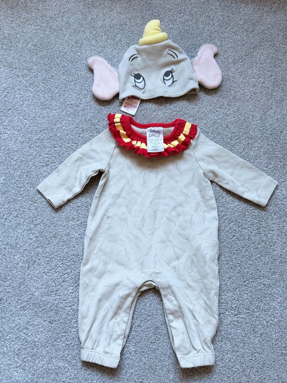 Disney Dumbo Costume 3-6 months